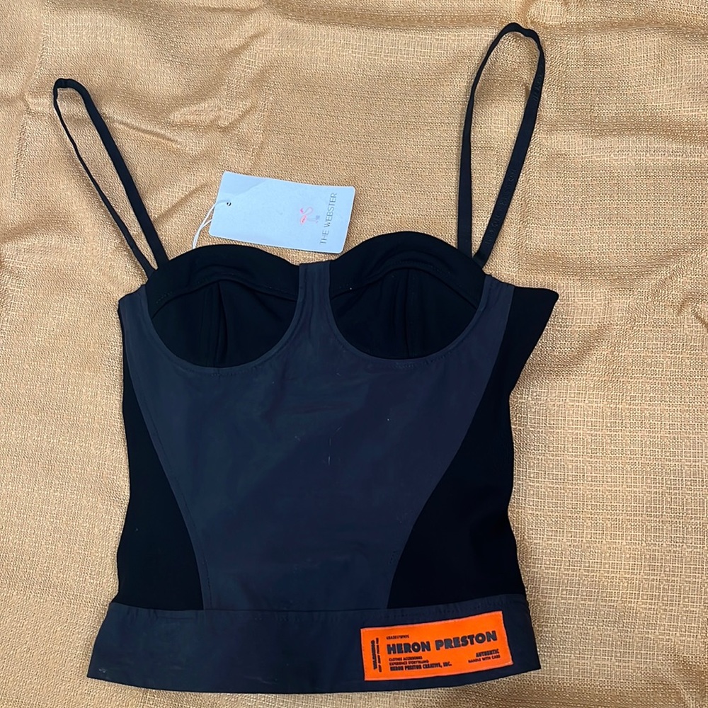 Corset black top